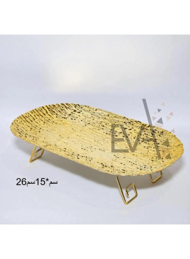 Eva Gold Dessert Plates - Image 4